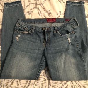 Lucky ripped jeans